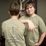 photo of boys wearing Dragonfly Tshirts