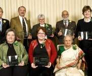 College Outstanding Alumni Awards photo of award recipients