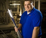 Wright State student and inventor Dave Campbell