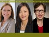 Graphic of Deans Marjorie Bowman, Joanne Li and Linda Caron