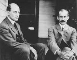 Photo of Wilbur and Orville Wright.