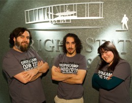 Photo of the web team.