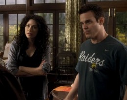 A screen capture of the SyFy channel’s Warehouse 13, Episode 2, season 4, An Evil Within