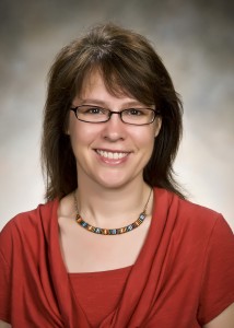 Photo of Kate Excoffon, Ph.D., teacher and scholar in the College of Science and Mathematics.