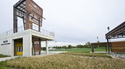 Wright State's Rinzler Student Sports Complex received top honors in an annual publication citing the best architectural design on school and college campuses.