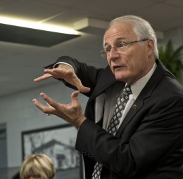 Wright State University President David R. Hopkins