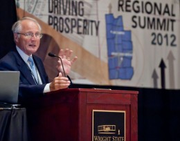 Wright State President David R. Hopkins