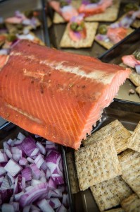 Salmon sampler