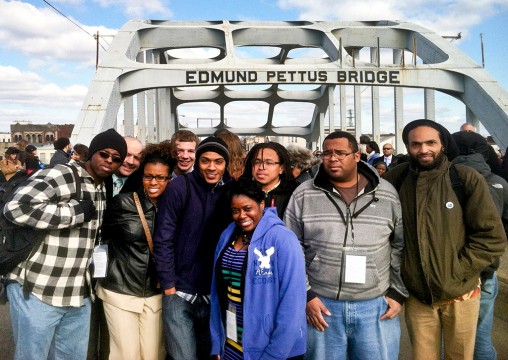 Civil Rights Pilgrimage group in 2013