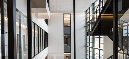 NEC atrium and offices