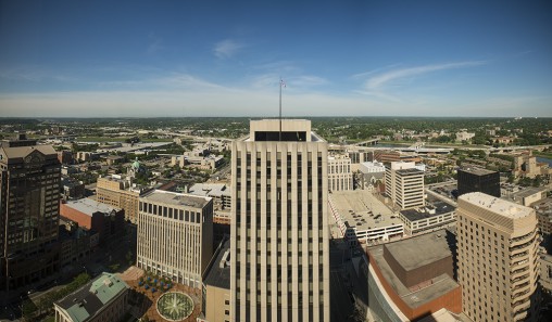 Dayton skyline