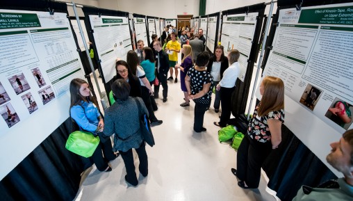 The annual Celebration of Research, Scholarship and Creative Activities served as a university-wide showcase of research projects by undergraduate and graduate students. (Photos by Erin Pence)