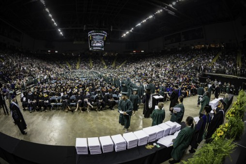 Wright State President Hopkins urges graduates to serve others