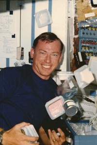 Astronaut Mark Brown