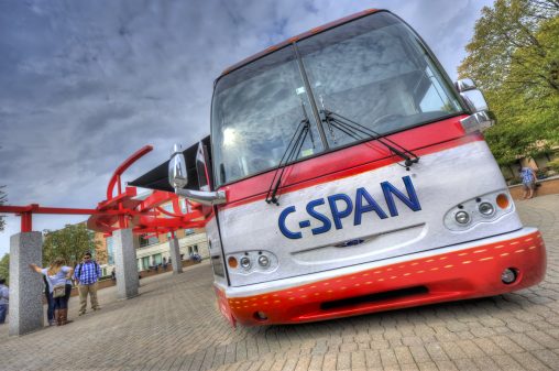 Students can learn more about the presidential campaigns when the C-SPAN Campaign Bus visits Wright State on Sept. 14.