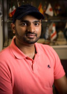 Pradeep Paladugula will graduate with a master’s degree in electrical engineering.