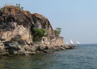 Lake Tanganyika in east Africa