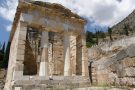 photo of the Athenian Treasury, Delphi