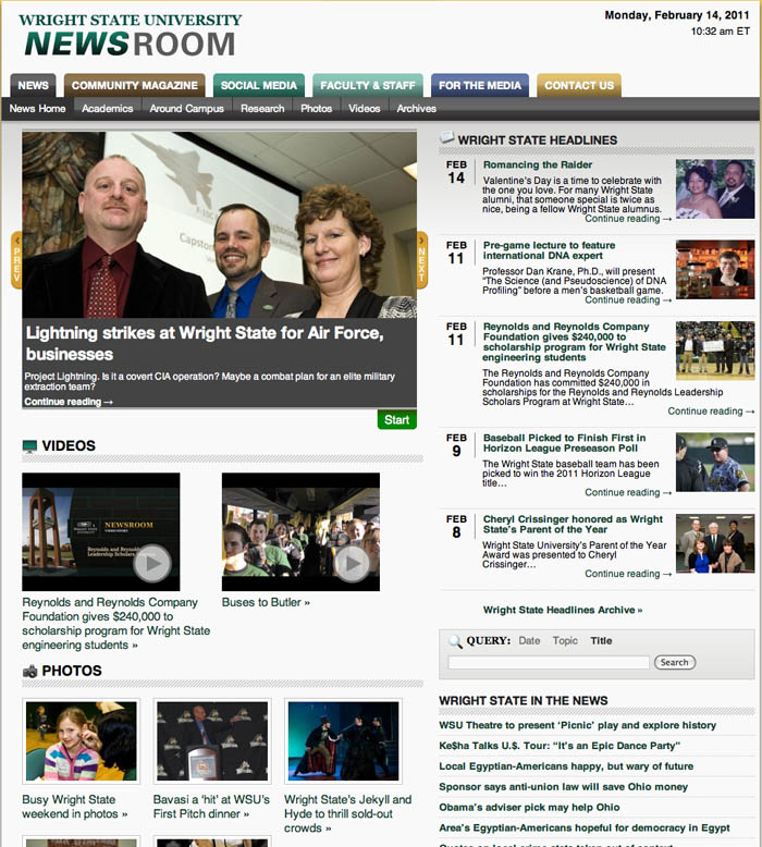 Wright State Newsroom – Newsroom « Wright State University