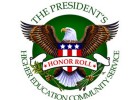 Photo of the President's Higher Education Community Service Honor Roll logo.