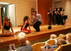Photo of students performing a number from a musical.