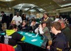 Photo of Wright State parents playing cards at Monte Carlo Night