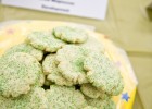 photo of green cookies