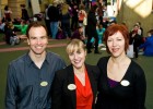 Photo of the three dance faculty members in the Creative Arts Center