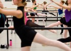 Photo of students dancing ballet