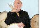 Photo of Bob Becker with Drums
