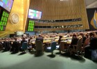 Photo of The 2012 Model UN conference at the United Nations in New York City.