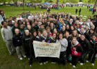 Photo of Wright students, faculty and staff at the 2012 Miami Valley March For Babies.