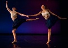 Photo of two dancers holding hands