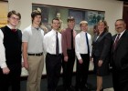 Photo of incoming Wright State students who won the Reynolds & Reynolds scholarships.