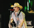 Photo of Jason Aldean performing at the Wright State University Nutter Center.