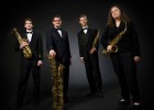 Photo of the saxophone quartet
