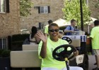New Vice President of Multicultural Affairs and Community Engagement Kimberly Barrett was eager to help during her first Wright State Move-in Day.