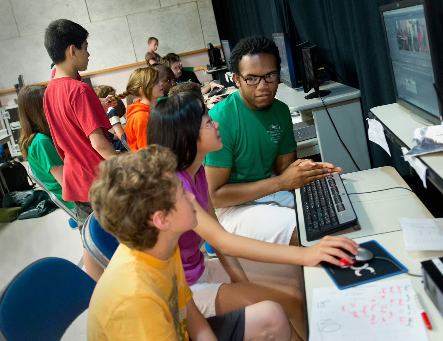 Wright State Newsroom Wright State PreCollege camps kickoff the