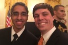 Surgeon General Vivek Murthy and William Elder Jr.