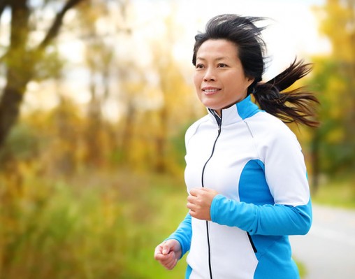 Woman running