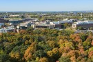 Wright State University Dayton Campus in fall