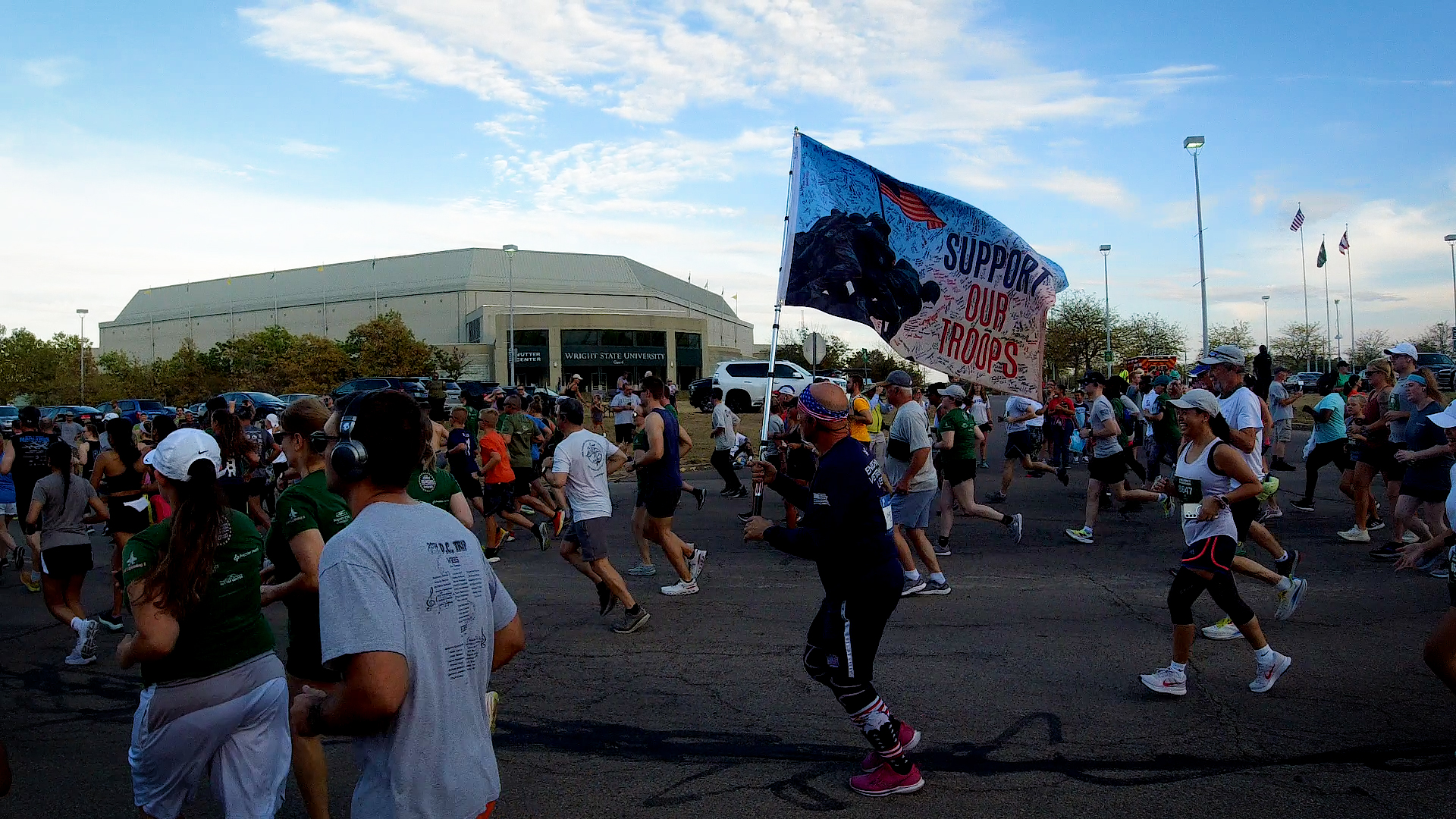 Thousands of runners descend on Wright State University for Air Force Marathon 5K and Health and Fitness Expo