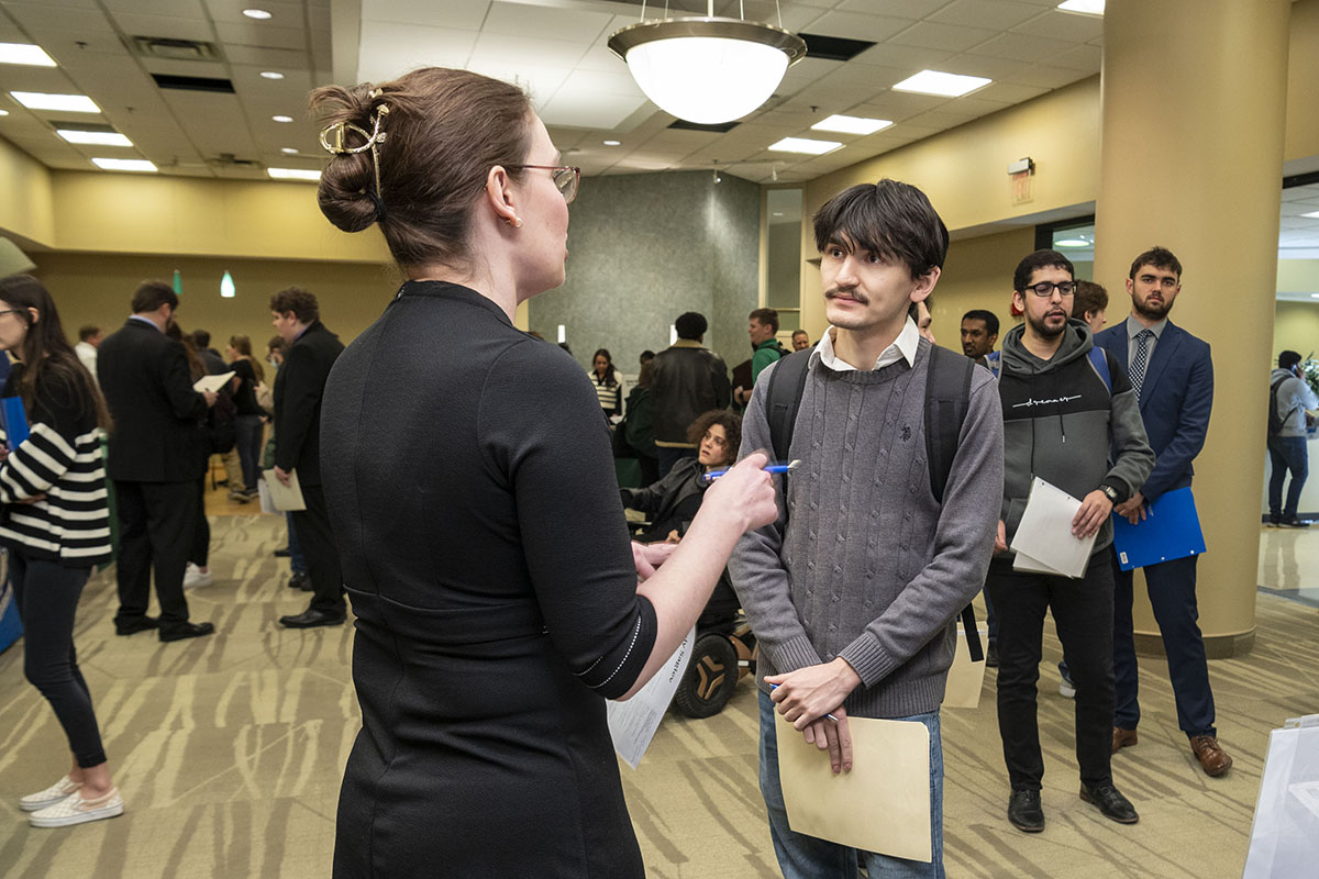 Wright State Employer Speaker Series features full-time jobs and internships at Wright-Patterson Air Force Base and Wright-Patt Credit Union